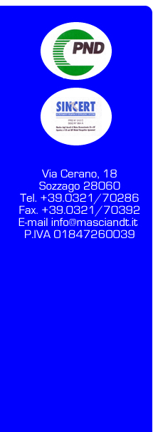mascia ndt controlli non distruttivi novara